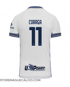 Inter Milan Joaquin Correa #11 Maglia Gara Trasferta Repliche 2024-25